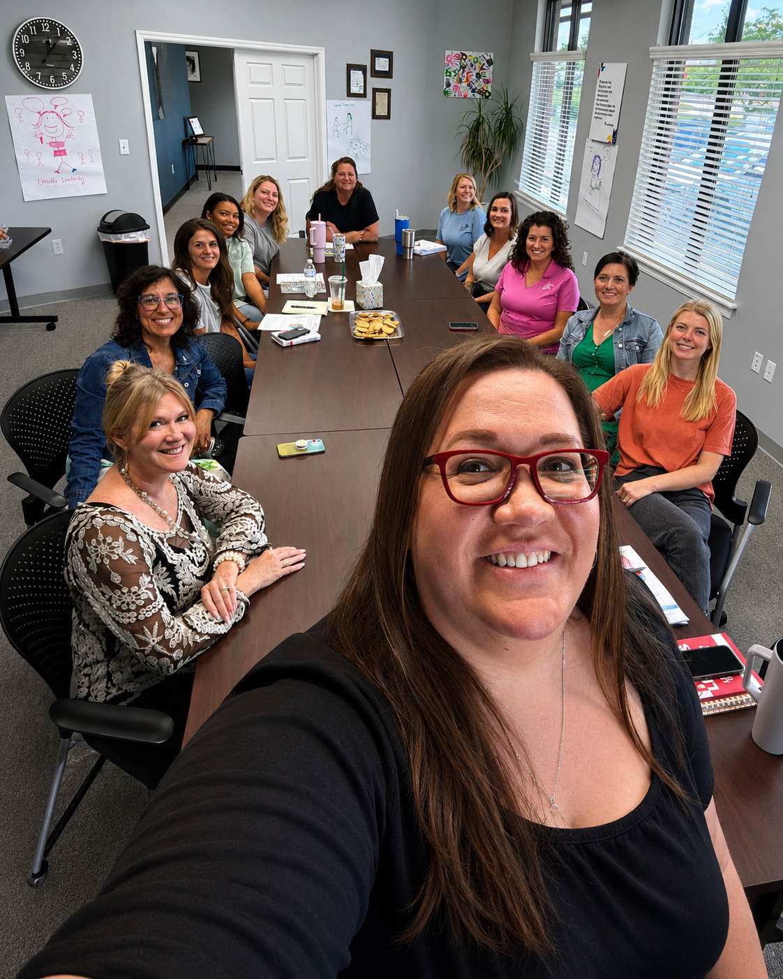 Amy K. Nunn facilitating a leadership team development session