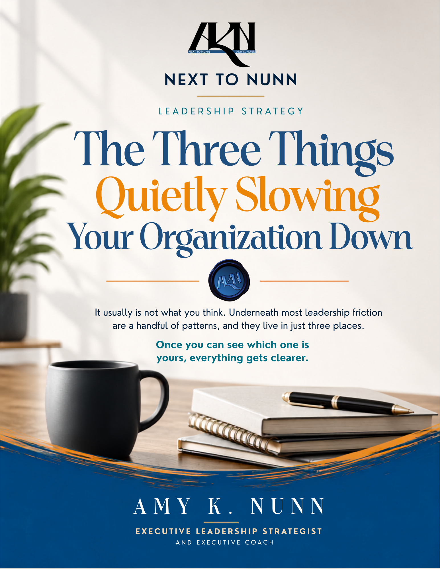 The Three Things Quietly Slowing Your Organization Down — free eBook cover